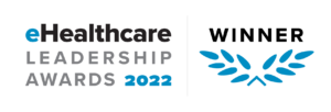 2022 eHealthcare Leadership Awards Winner Badge (horizontal)