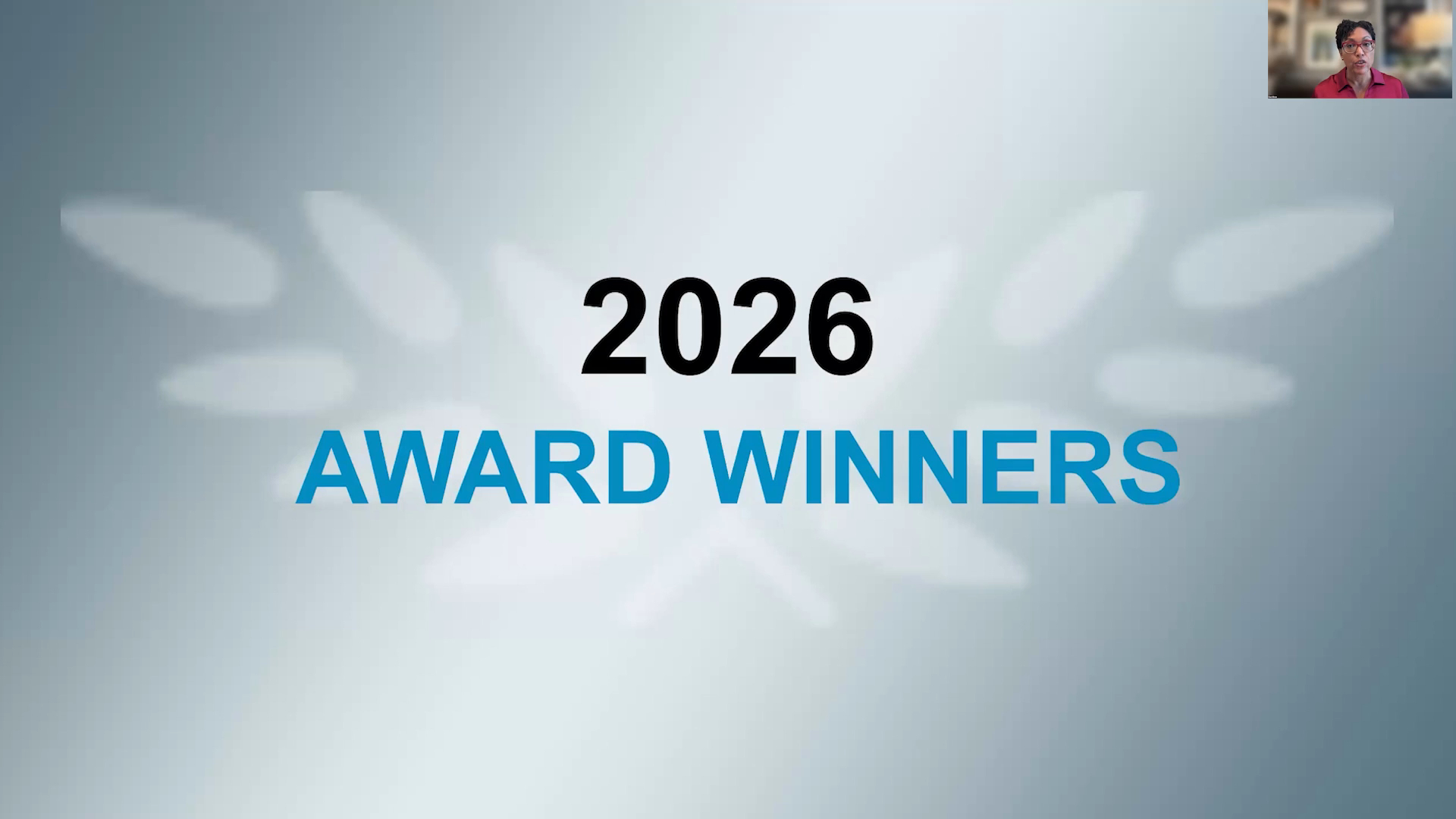 2026 award winner